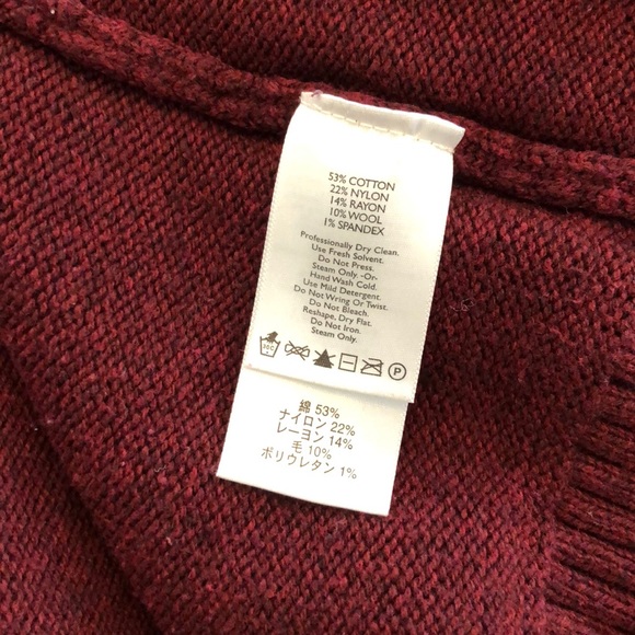 Eddie Bauer Tunic Length Button Up Sweater - Picture 6 of 6